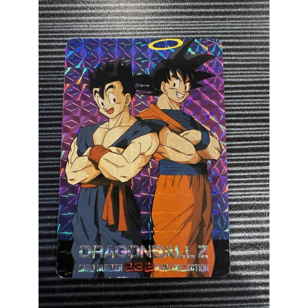 Dragon Ball Z DBZ Hero Collection Gohan Goku #232 Foil Card Amada 2001